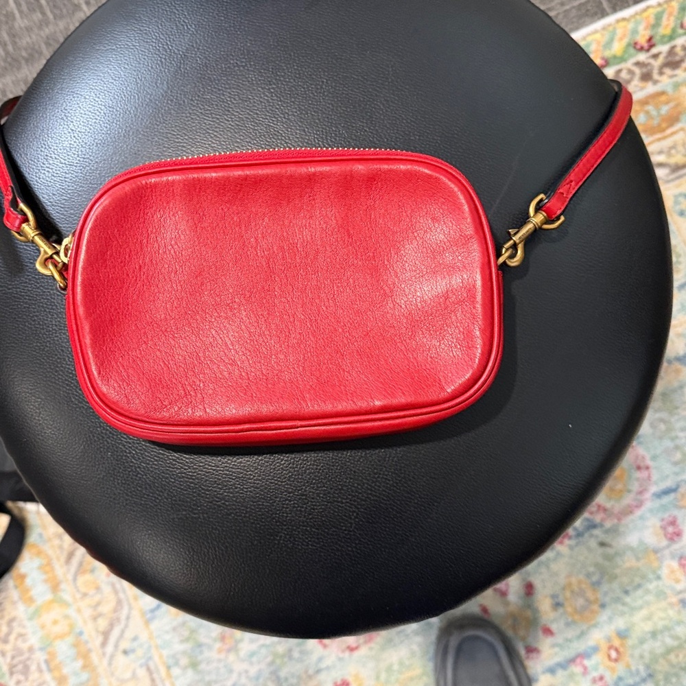 Auxiliary Red Crossbody - FIRM PRICE